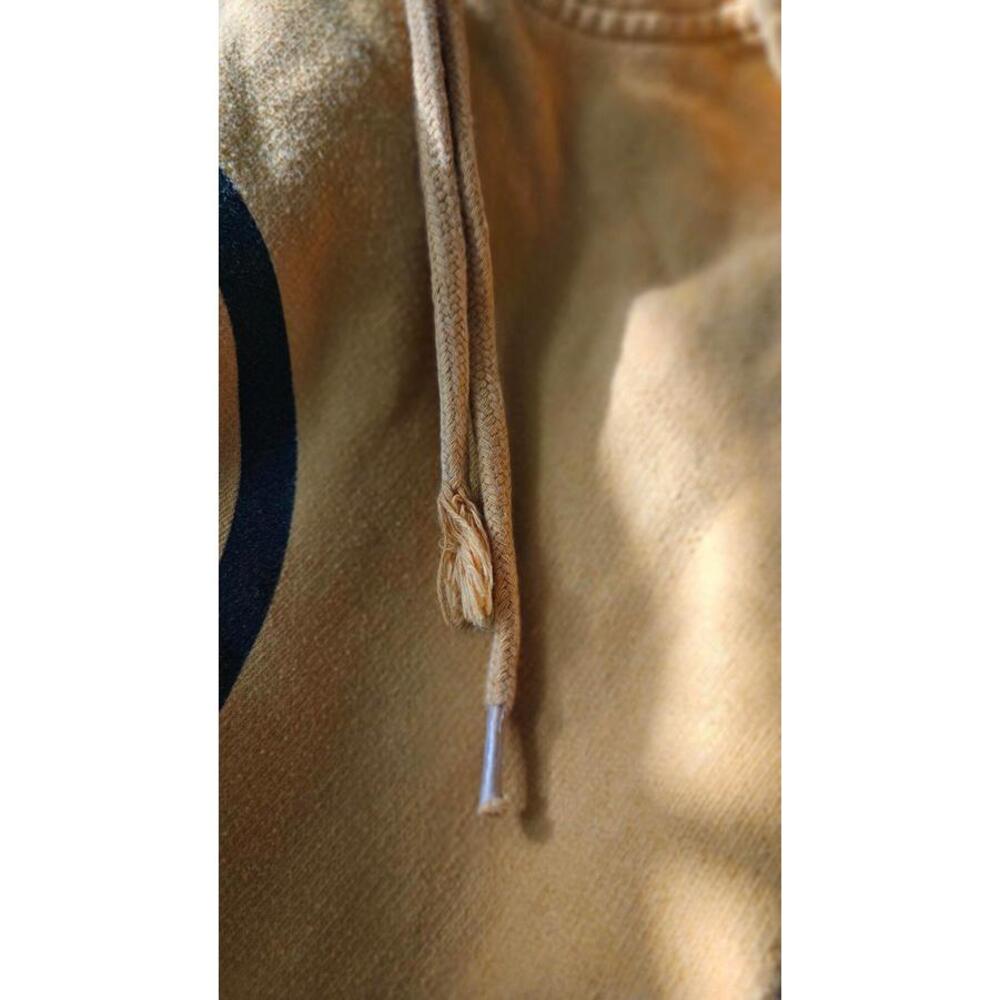 Volcom Men's Hoodie Sweatshirt in Mustard Yellow Size Large - Picture 6 of 9
